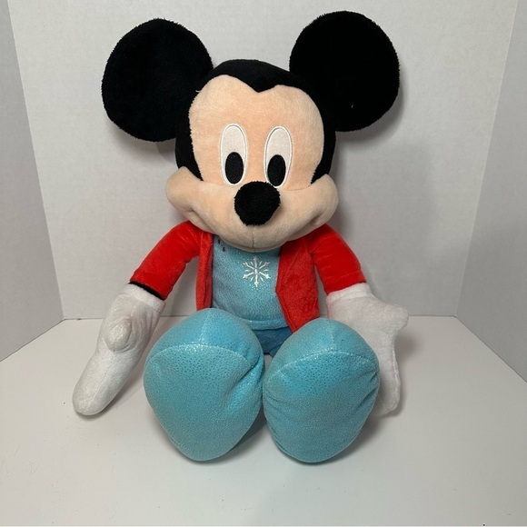 Disney Other - Disney Mickey Mouse 21 inch Plush Holiday Edition